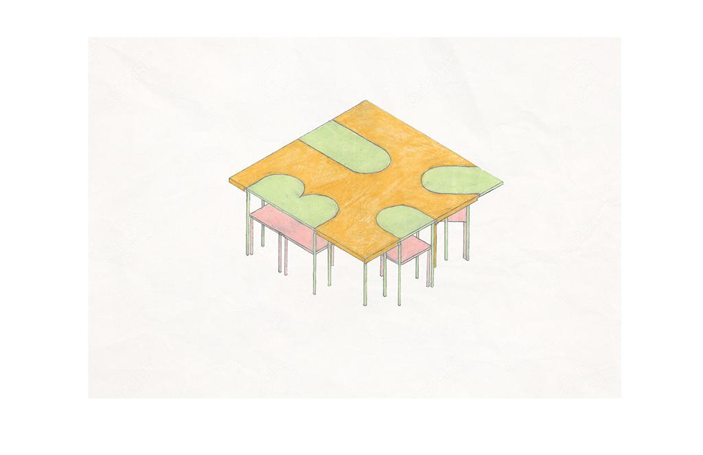 Mueble Arquitectónico II: ¿Mesa para cuántos? 